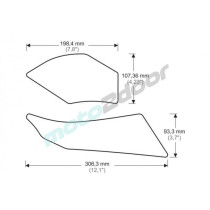 TANKPADY BOCZNE PUIG DO DUCATI MULTISTRADA 1200 / 1260 15-21 PRZEZROCZYSTE