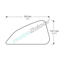 TANKPADY BOCZNE PUIG DO DUCATI SCRAMBLER 15-22 CZARNE