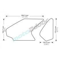 TANKPADY BOCZNE PUIG DO HONDA CBR1000RR 17-22 CZARNE