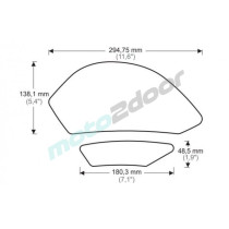 TANKPADY BOCZNE PUIG DO KAWASAKI ZX6R 09-16 CZARNE
