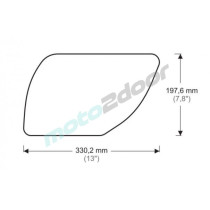 TANKPADY BOCZNE PUIG DO SUZUKI DL1000 V-STROM 15-20 CZARNE