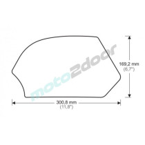 TANKPADY BOCZNE PUIG DO SUZUKI GSXR-600 / 750 11-16 PRZEZROCZYSTE