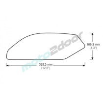 TANKPADY BOCZNE PUIG DO SUZUKI GSX-S1000 / F 15-21 PRZEZROCZYSTE