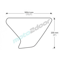 TANKPADY BOCZNE PUIG DO YAMAHA XTZ1200 SUPER TENERE 12-22 PRZEZROCZYSTE