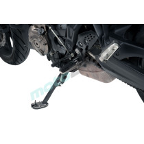 POSZERZENIE STOPKI BOCZNEJ PUIG ZE STANDARDOWYM ZAWIESZENIEM DO YAMAHA MT-07 14-21 CZARNE