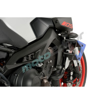 BOCZNE SPOILERY DOCISKOWE DO YAMAHA MT-09 17-20 NIEBIESKIE