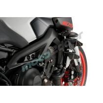 BOCZNE SPOILERY DOCISKOWE DO YAMAHA MT-09 17-20 CZARNE