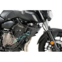 BOCZNE SPOILERY DOCISKOWE DO YAMAHA MT-07 CZARNE