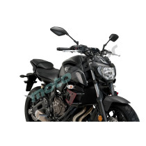 BOCZNE SPOILERY DOCISKOWE DO YAMAHA MT-07 CZERWONE