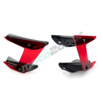 BOCZNE SPOILERY DOCISKOWE DO YAMAHA MT-07 CZERWONE