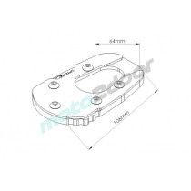 POSZERZENIE STOPKI BOCZNEJ PUIG DO SUZUKI GSX-S950 / GSX-S1000 / DL1050 CZARNE