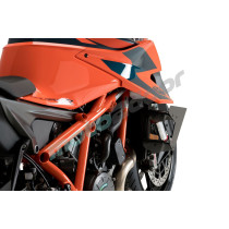 BOCZNE SPOILERY DOCISKOWE DO KTM 1290 SUPERDUKE R 20-22 CZARNE