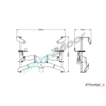 REGULOWANY WSPORNIK SZYBY PUIG M.E.M. DO KTM 790 ADVENTURE 19-22 CZARNY