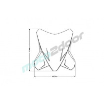 SZYBA (TOURING PLUS) PUIG DO KTM 1290 SUPER ADVENTURE R 2021 PRZEZROCZYSTA