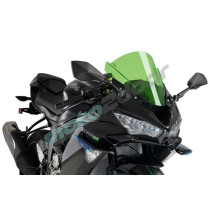 BOCZNE SPOILERY DOCISKOWE DO KAWASAKI ZX-6R 636 19-21 NIEBIESKIE
