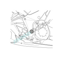 ZAŚLEPKI / KORKI DO PODWOZIA PUIG DO KAWASAKI VERSYS 1000 12-20 CZARNE