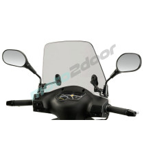 SZYBA OWIEWKA PUIG DO SYM X PRO (TRAFFIC) LEKKO PRZYCIEMNIONA