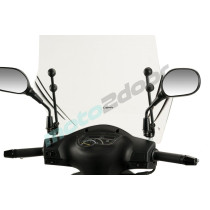 SZYBA OWIEWKA PUIG DO SYM X PRO (T.X.) PRZEZROCZYSTA