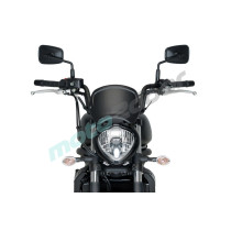 SZYBA OWIEWKA PUIG RETROPLATE UNIWERSALNA DO LAG CZARNY MAT