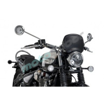 SZYBA OWIEWKA PUIG RETROPLATE UNIWERSALNA DO LAG CZARNY MAT