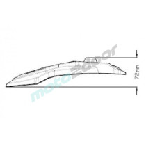 MOCOWANIA DO PODNÓŻKÓW SPORTOWYCH PUIG DO YAMAHA XT1200Z SUPER TENERE (PRZEDNIE- KIEROWCY) CZARNY MAT