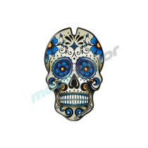 UNIWERSALNY TANKPAD SKULL PUIG NIEBIESKI