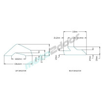 PANELE BOCZNE PUIG DO BMW S1000RR 19-22 CZARNE