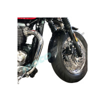 PRZEDŁUŻENIE BŁOTNIKA PUIG DO TRIUMPH BONNEVILLE SPEEDMASTER 18-21 (PRZEDNI) CZARNE