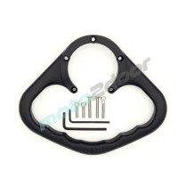 UCHWYT PUIG DLA PASAŻERA DO MOTOCYKLI SUZUKI (GSF, GSR, SV) CZARNY