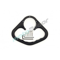 UCHWYT PUIG DLA PASAŻERA DO MOTOCYKLI YAMAHA (FZ6, FZ1, MT, XJ6) CZARNY