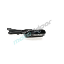 UNIWERSALNE PODŚWIETLENIE TABLICY REJESTRACYJNEJ LED PUIG (ALUMINIUM) CZARNE