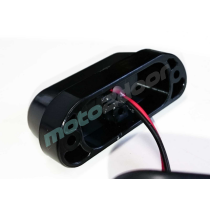 UNIWERSALNE PODŚWIETLENIE TABLICY REJESTRACYJNEJ LED PUIG (PLASTIK) CZARNE