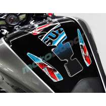 TANKPAD PUIG WINGS, WZÓR SUZUKI NIEBIESKI