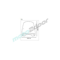 SZYBA OWIEWKA PUIG DO DERBI RAMBLA (T.G.) PRZEZROCZYSTA