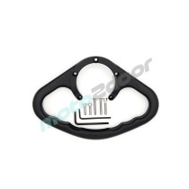 UCHWYT PUIG DLA PASAŻERA DO MOTOCYKLI DUCATI / MV AGUSTA (RÓŻNE) CZARNE
