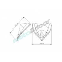 SZYBA SPORTOWA PUIG DO MV AGUSTA F4/R / F4 RR 10-20 PRZEZROCZYSTA