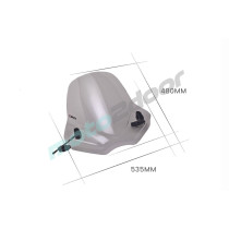 SZYBA OWIEWKA UNIWERSALNA PUIG TOURING II LEKKO PRZYCIEMNIONA