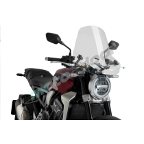 SZYBA OWIEWKA UNIWERSALNA PUIG TOURING II LEKKO PRZYCIEMNIONA