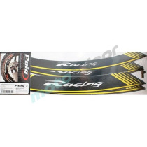 PASKI NA FELGI PUIG UNIWERSALNE (RACING) ŻÓŁTE