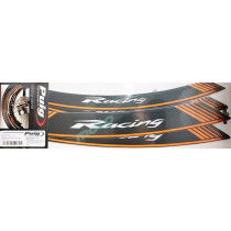 PASKI NA FELGI PUIG UNIWERSALNE (RACING) POMARAŃCZOWE