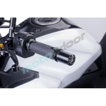 CIĘŻARKI / KOŃCÓWKI KIEROWNICY DŁUGIE PUIG DO KAWASAKI ZX-10R 11-15 / Z750 05-12 CZARNE