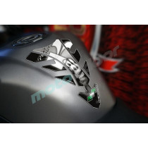 TANKPAD PUIG FUTURE DO MOTOCYKLI KAWASAKI SREBRNY