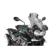 SZYBA TURYSTYCZNA PUIG DO TRIUMPH TIGER 800 11-17 (Z DEFLEKTOREM) LEKKO PRZYCIEMNIONA