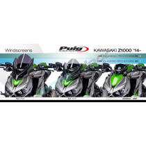 SZYBA OWIEWKA PUIG DO KAWASAKI Z1000 / R 14-21 (TOURING) MOCNO PRZYCIEMNIONA