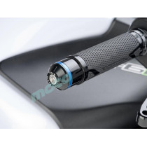 CIĘŻARKI / KOŃCÓWKI KIEROWNICY KRÓTKIE Z PIERŚCIENIAMI PUIG DO HONDA CB500 CZARNE