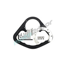 UCHWYT PUIG DLA PASAŻERA DO HONDA CBR500 / CBR650R / CBR1000R / VFR800F CZARNY