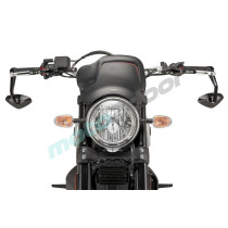 SZYBA OWIEWKA PUIG RETROPLATE DO DUCATI SCRAMBLER ICON/CLASSIC/FULL T. 15-22 CZARNY MAT