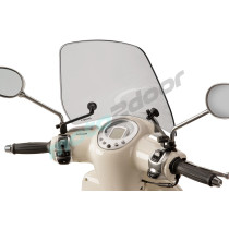 SZYBA OWIEWKA PUIG DO PEUGEOT DJANGO 50 / 125 / 150 (TRAFFIC) LEKKO PRZYCIEMNIONA