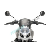 SZYBA OWIEWKA PUIG RETROPLATE DO BMW R NINE T SCRAMBLER 17-20 CZARNY MAT
