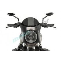 SZYBA OWIEWKA PUIG RETROFAIRING DO BMW R NINE T SCRAMBLER 16-20 (PANEL CZARNY)O 195MM MOCNO PRZYCIEMNIONA
